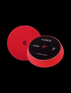 PAD DE SÚPER LUSTRE ROJO en uso
