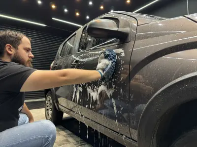 HYDROX WASH en uso