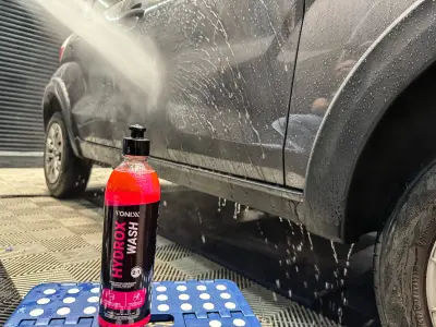 HYDROX WASH en uso